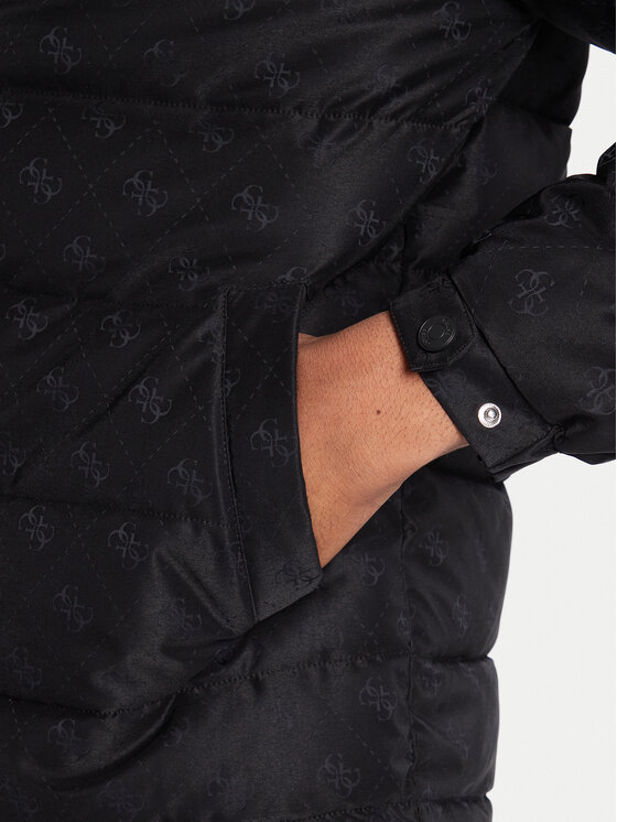 Guess Guess Ziemas jaka M5BL0B W2322 Melns Relaxed Fit