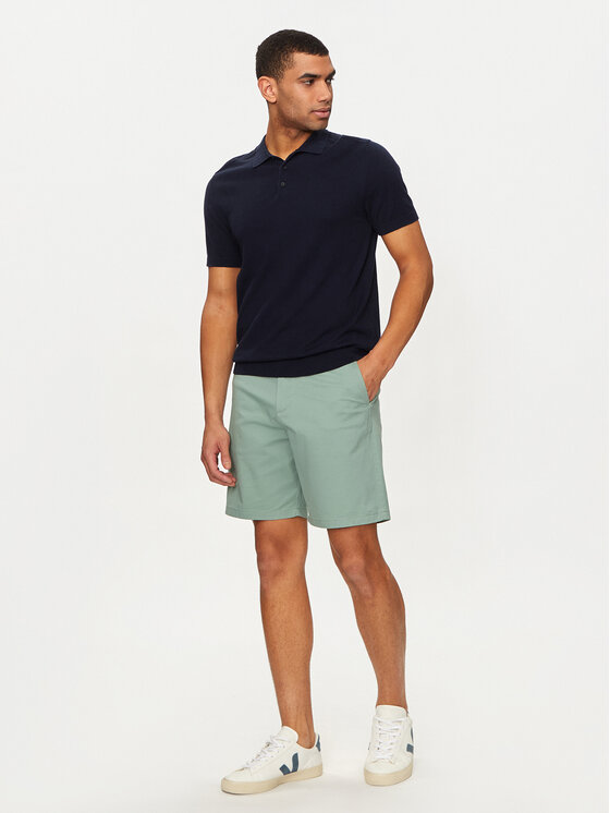 Selected Homme Selected Homme Szorty materiałowe Bill 16092256 Zielony Regular Fit