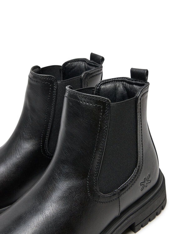 Mjuka Mjuka Stiefeletten NBROM301I Schwarz