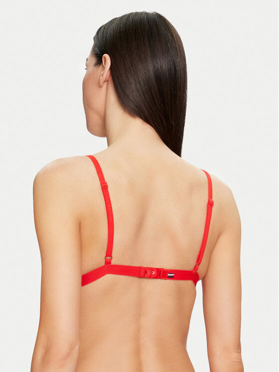 Tommy Hilfiger Tommy Hilfiger Trikotni nedrček UW0UW04242 Rdeča