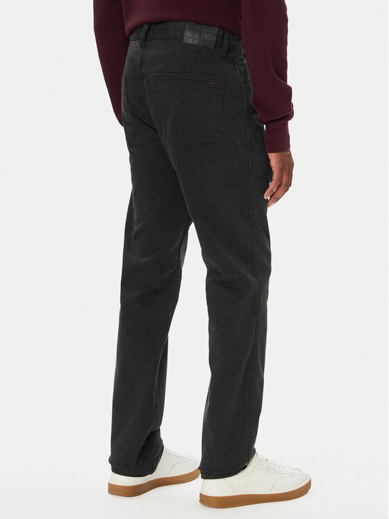 Tommy Jeans Tommy Jeans Текстилни панталони Ryan DM0DM23732 Черен Straight Fit