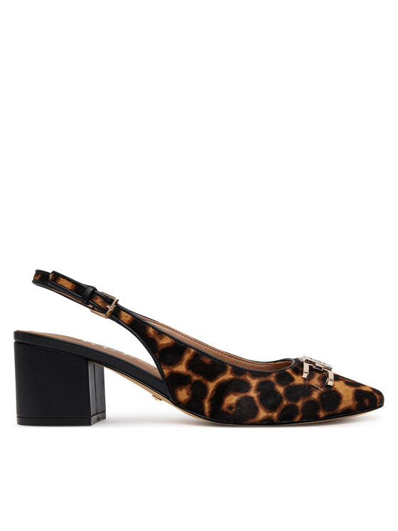 Guess Sandały FLTCLD LEP05 Brązowy