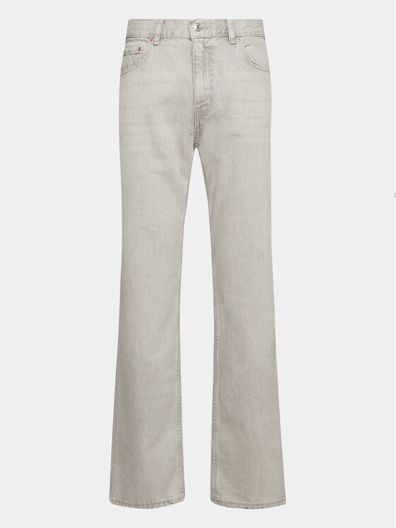 Gina Tricot Gina Tricot Jeansy 21489 Šedá Straight Fit