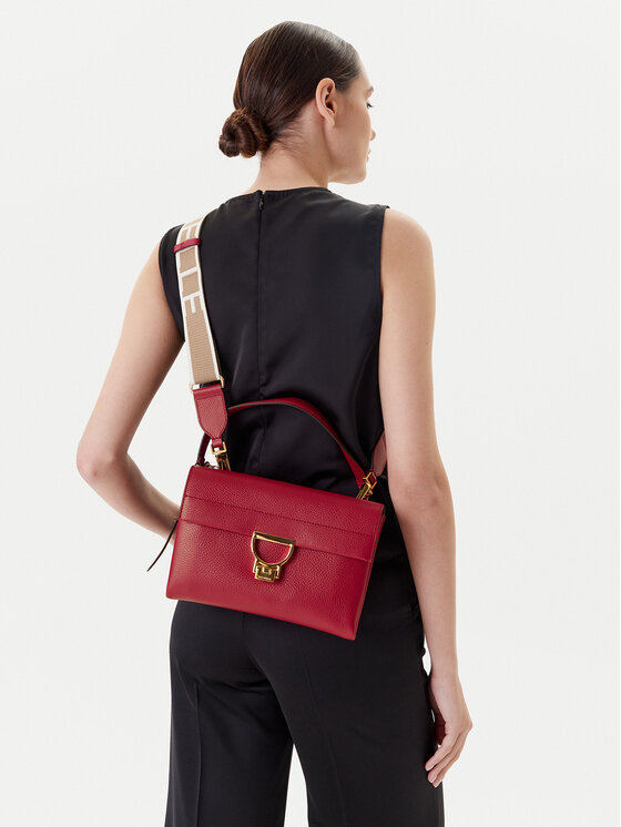 Coccinelle Coccinelle Handtasche E1 ND8 12 08 01 Dunkelrot