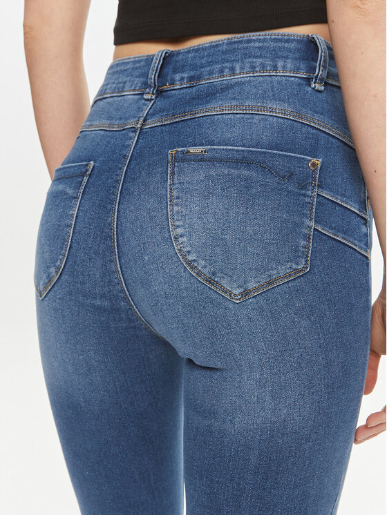 Morgan Morgan Teksad 241-PARDA Tumesinine Slim Fit