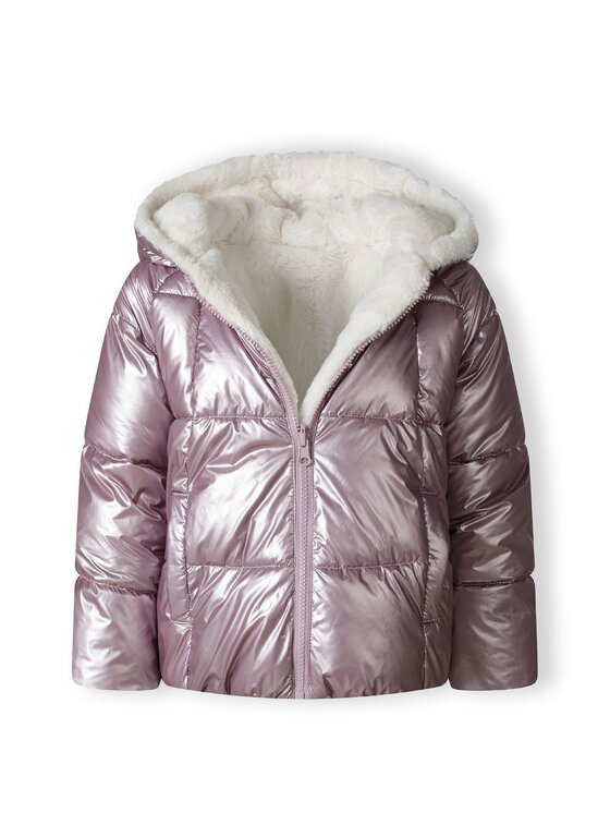 MINOTI MINOTI Kurtka zimowa 20coat5 Różowy Regular Fit