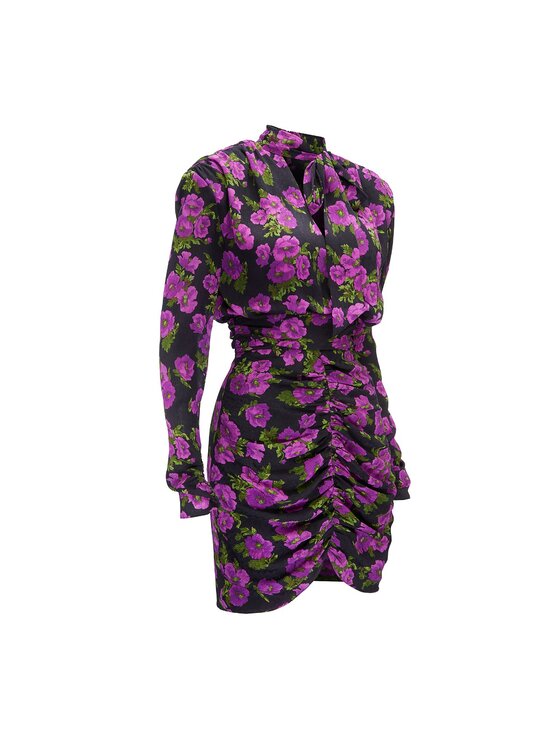 La Mania La Mania Vestito da giorno VIVIENNE Nero Classic Fit