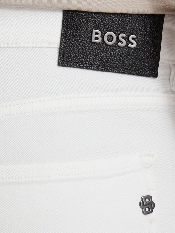 BOSS BOSS Jeansy H-Delaware 50561555 Bílá Slim Fit