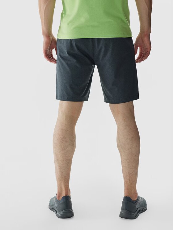 4F 4F Pantaloncini sportivi 4FWAW24TFSHM697-22M Grigio Regular Fit