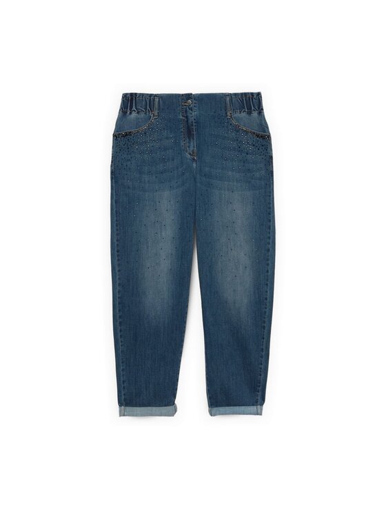 Fiorella Rubino Fiorella Rubino Jeansy P497T005252N024 Niebieski Regular Fit