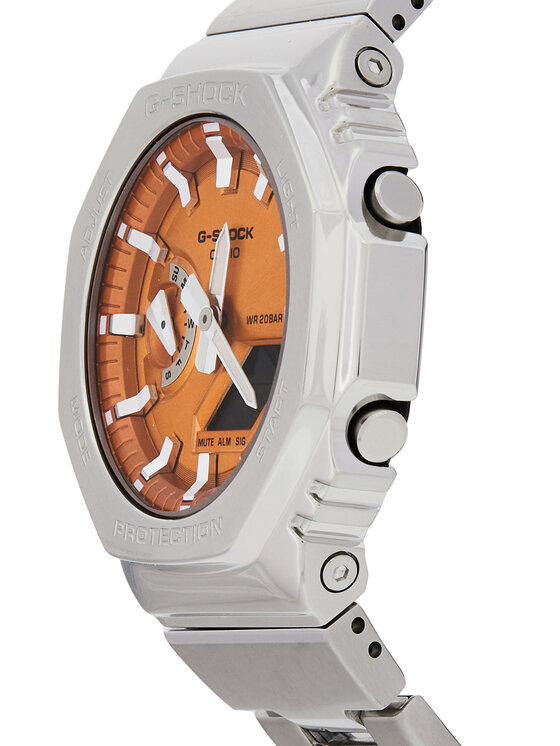 G-Shock G-Shock Hodinky G-Steel GM-2110D-4AER Strieborná