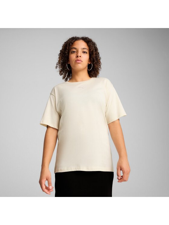 Puma Puma T-Shirt 684971 Beżowy Regular Fit