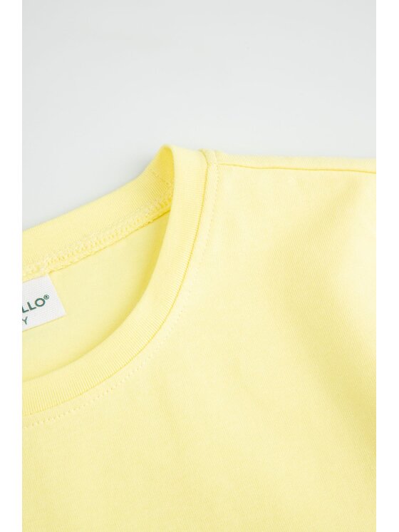 Coccodrillo Coccodrillo T-Shirt WC6143201FGK-004 Żółty Regular Fit