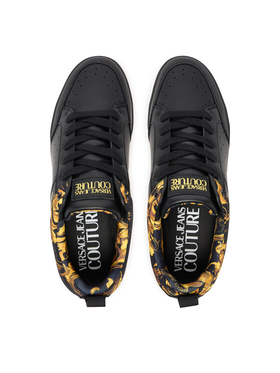 Versace Jeans Couture Versace Jeans Couture Sneakersy 79YA3SD6 ZPB38 Czarny