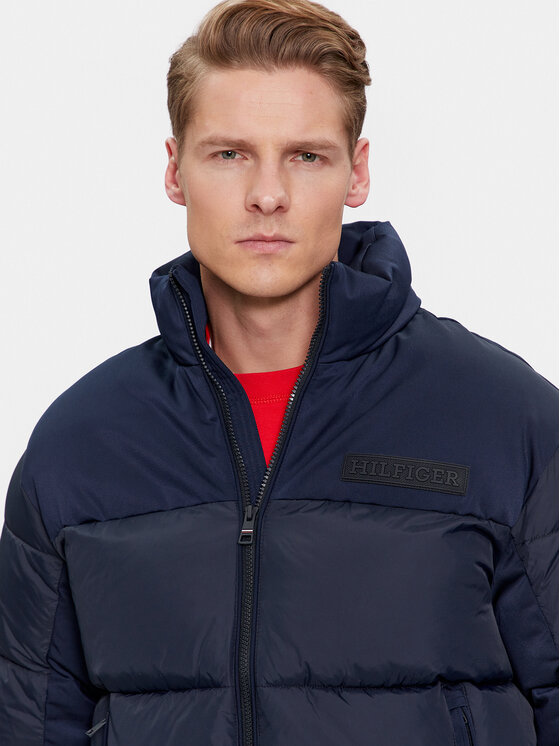 Tommy Hilfiger Tommy Hilfiger Zimska jakna New York MW0MW32770 Tamnoplava Regular Fit