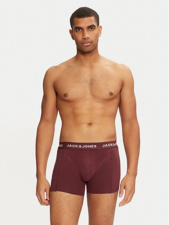 Jack&Jones Jack&Jones Σετ μποξεράκια 5 τμχ. Solid 12259076 Έγχρωμο