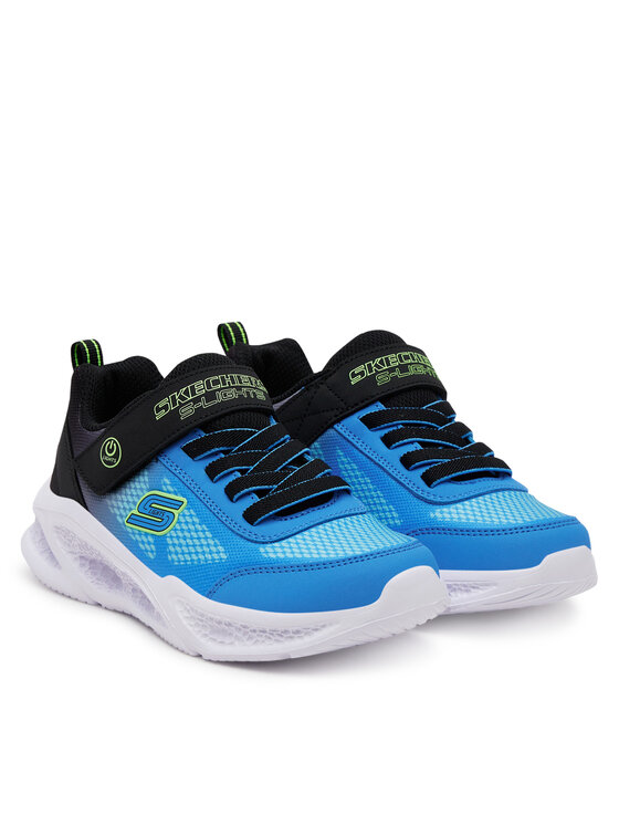 Skechers Skechers Sneakersy Meteor-Lights - Krendox 401495L/BKBL Modrá