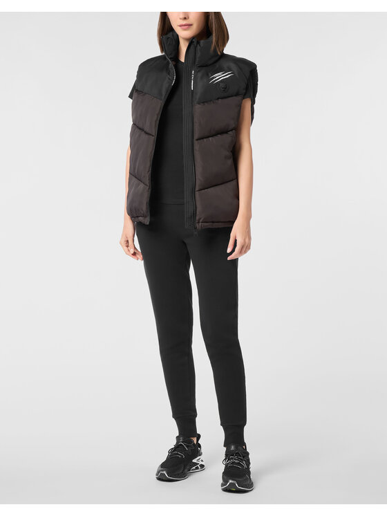 Plein Sport Plein Sport Gilet 23973 Nero Regular Fit