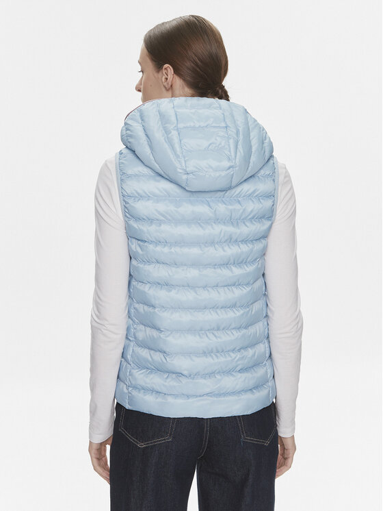 Tommy Hilfiger Tommy Hilfiger Bodywarmer Global Stripe WW0WW40779 Himmelblau Regular Fit