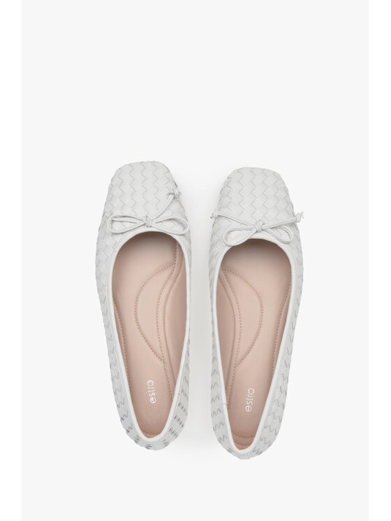 Estro Estro Ballerine ER00117155 Bianco
