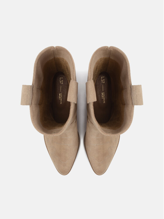 L37 L37 Stivaletti On the Rocks Beige