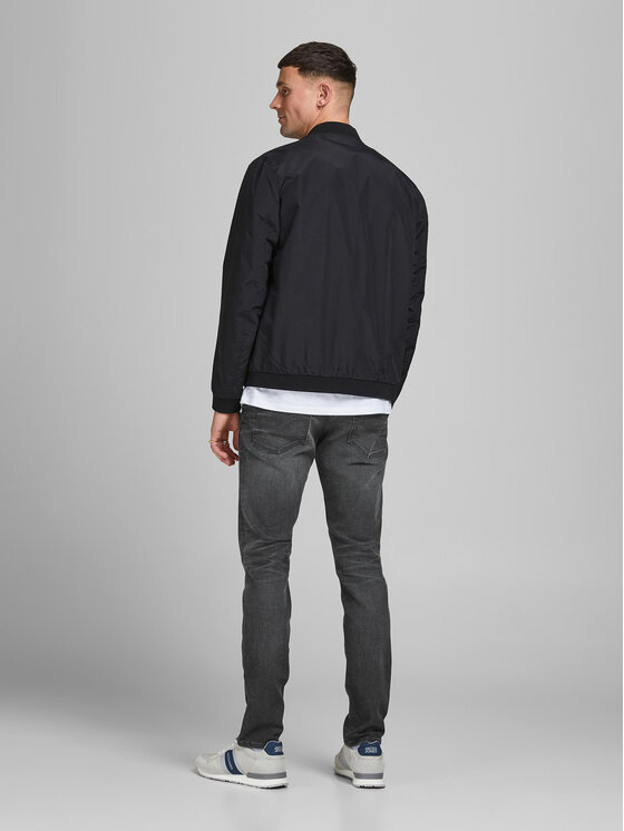 Jack&Jones Jack&Jones Džinsai Tim 12181054 Pilka Slim Fit