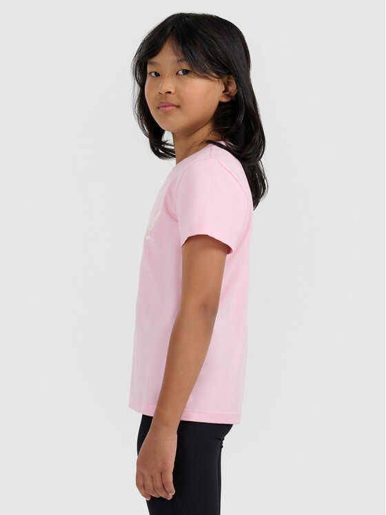 4F 4F T-Shirt URBAN COMMUTER Różowy jasny Regular Fit