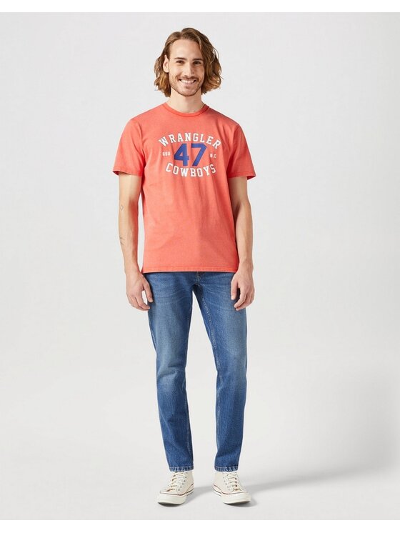 Wrangler Wrangler Jeansy RIVER Niebieski Regular Fit