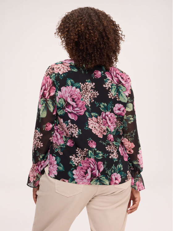 Fiorella Rubino Fiorella Rubino Bluzka 2076T002548N0Z3 Czarny Regular Fit