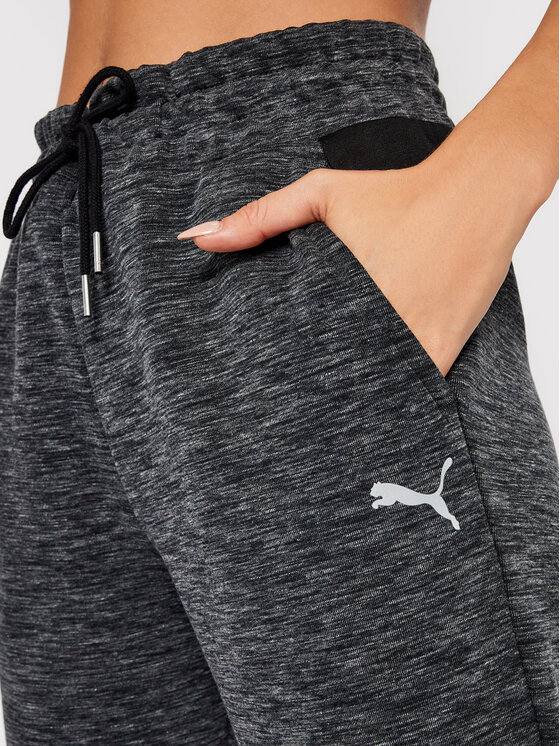 Puma Puma Spodnie dresowe Evostripe 585948 Szary Slim Fit