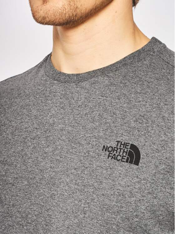 The North Face The North Face T-Shirt Simple Dome Tee NF0A2TX5 Šedá Regular Fit