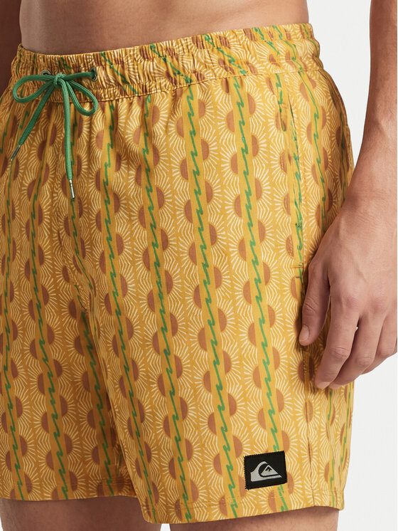Quiksilver Quiksilver Pantaloncini da bagno Stretch Printed Volley 16 EQYJV04217 Giallo Regular Fit