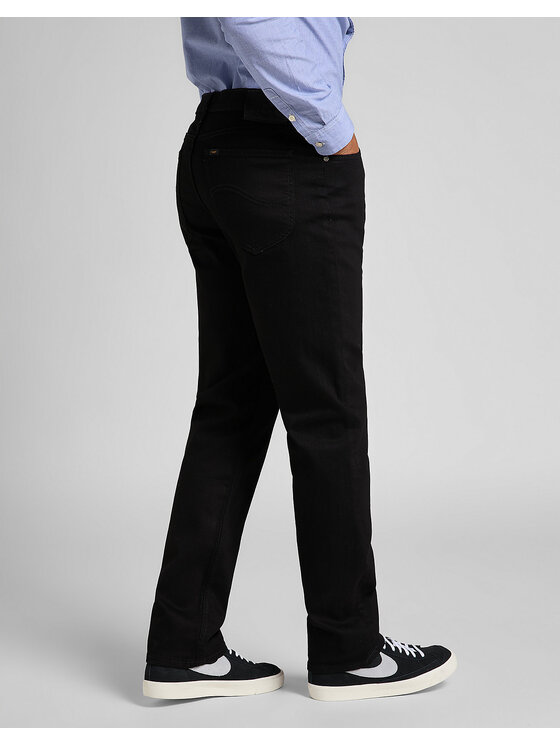 Lee Lee Jeansy WEST Czarny Loose Fit
