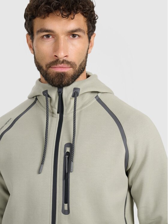 4F 4F Felpa 4FRAW25TSWSM2456-47S Verde Regular Fit