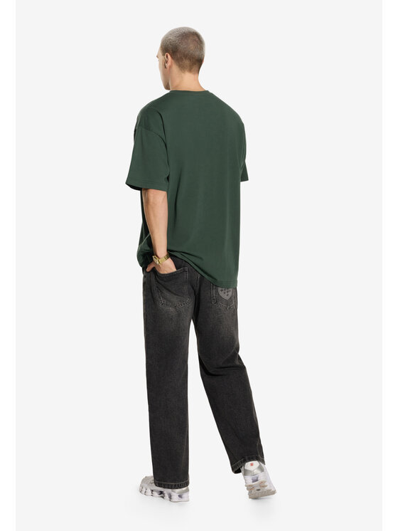 PROSTO. PROSTO. T-Shirt Demage Zielony Oversize