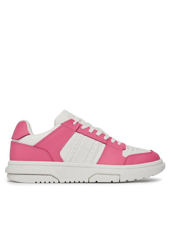 Sneakers Tommy Jeans Tjw Skate Sneaker Mat Mix EN0EN02501 Pink Alert THW