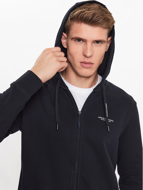 Armani Exchange Armani Exchange Felpa 8NZM95 ZJKRZ 1510 Nero Regular Fit
