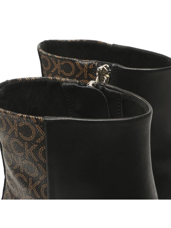 Calvin Klein Calvin Klein Čizme Almond HW0HW01322 Crna