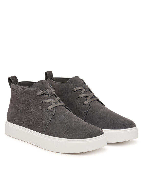 Calvin Klein Calvin Klein Μποτίνια Hybrid Clean Mid Lace Up Su HM0HM02254 Γκρι