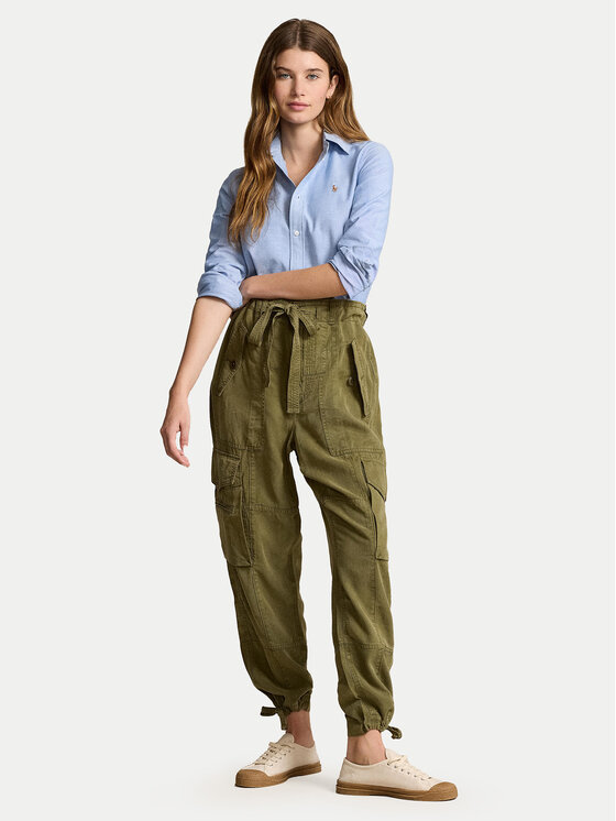 Polo Ralph Lauren Polo Ralph Lauren Marškiniai 211941520001 Mėlyna Slim Fit