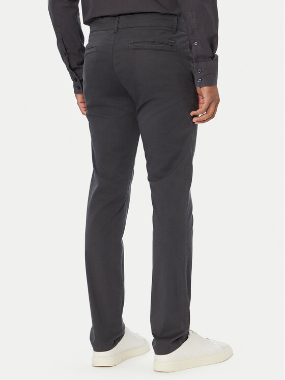 BOSS BOSS Chino hlače 50559154 Mornarsko modra Slim Fit