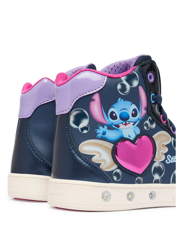 Geox Geox Tenisice J Skylin Girl J668WE 054AJ C4268 D Tamnoplava