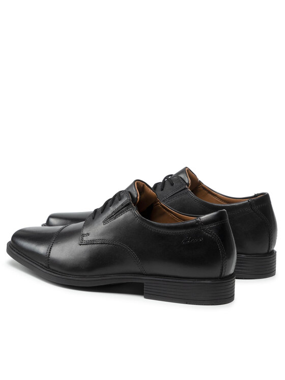 Clarks Clarks Półbuty Tilden Cap 261103097 Czarny