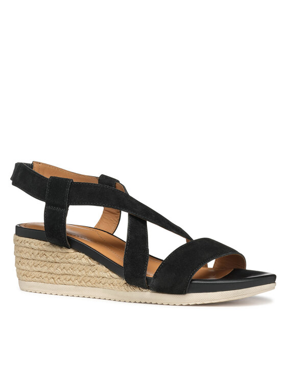 Geox Geox Espadrile D Ischia Corda D55HHA 00022 C9999 Negru