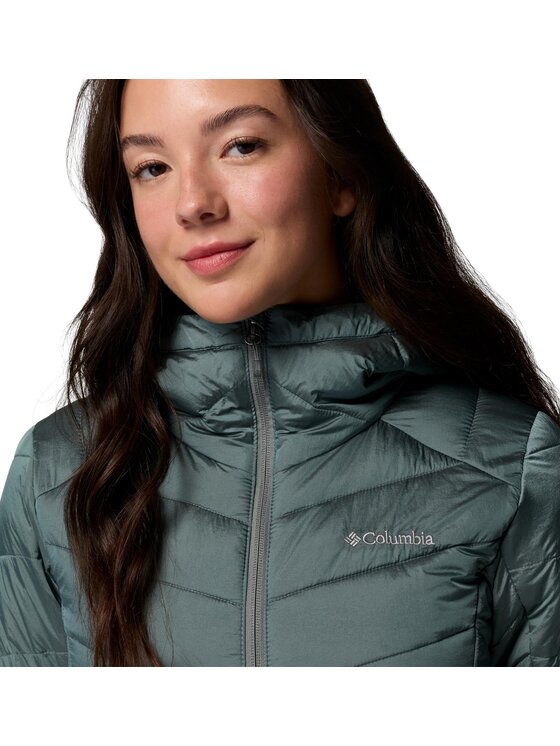 Columbia Columbia Kurtka puchowa 208904 Zielony Regular Fit