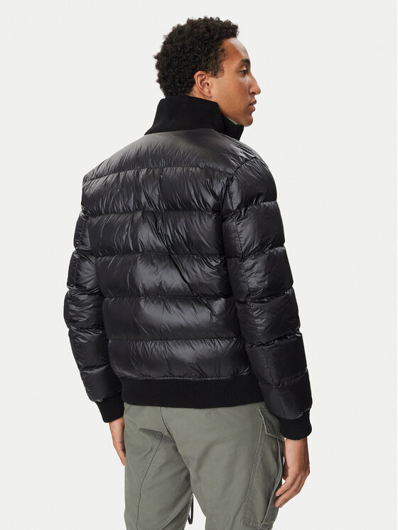 Blauer Blauer Пухено яке Robert 26WBLUC03138 Черен Regular Fit