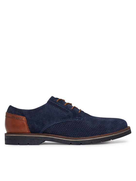 Chaussures Basses à Lacets Bugatti Pour Homme – Modèle 311-ARZ02, Couleur Cognac, Pointures 40 Et 41
