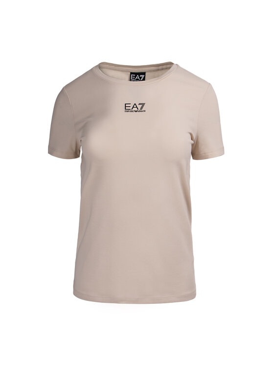 T-Shirt, rozmiar S, Beżowe, 7W000072-AF12115-U1079/XS