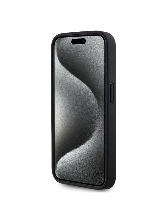 KARL LAGERFELD KARL LAGERFELD Etui na telefon Apple iPhone 15 Pro Czarny
