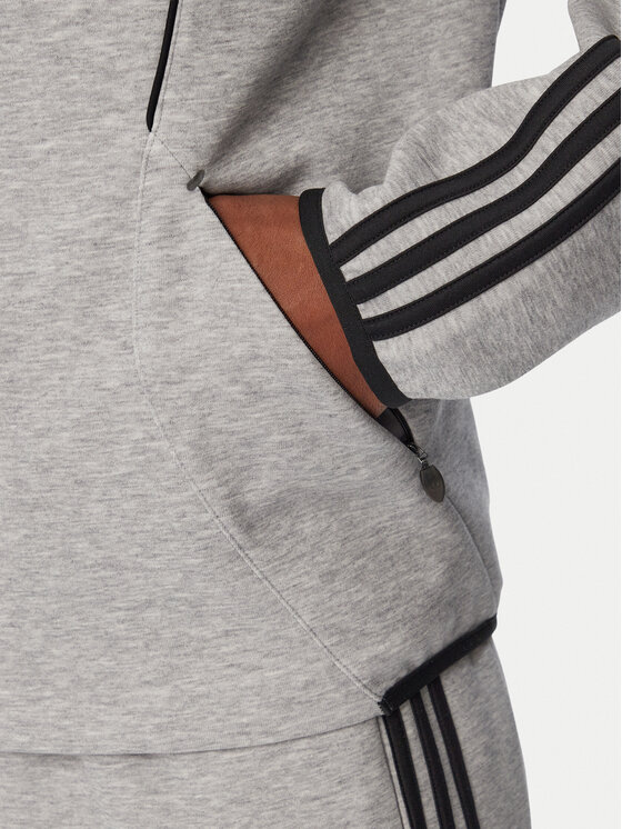 adidas adidas Μπλούζα Spacer Teamgeist 26 Cutline Hoodie KR9653 Γκρι Regular Fit